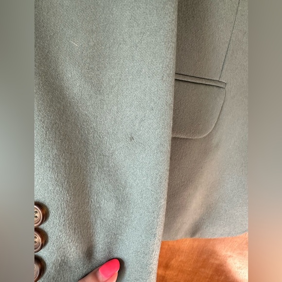 L.L. Bean Wool Cashmere Blazer coat - Picture 6 of 6